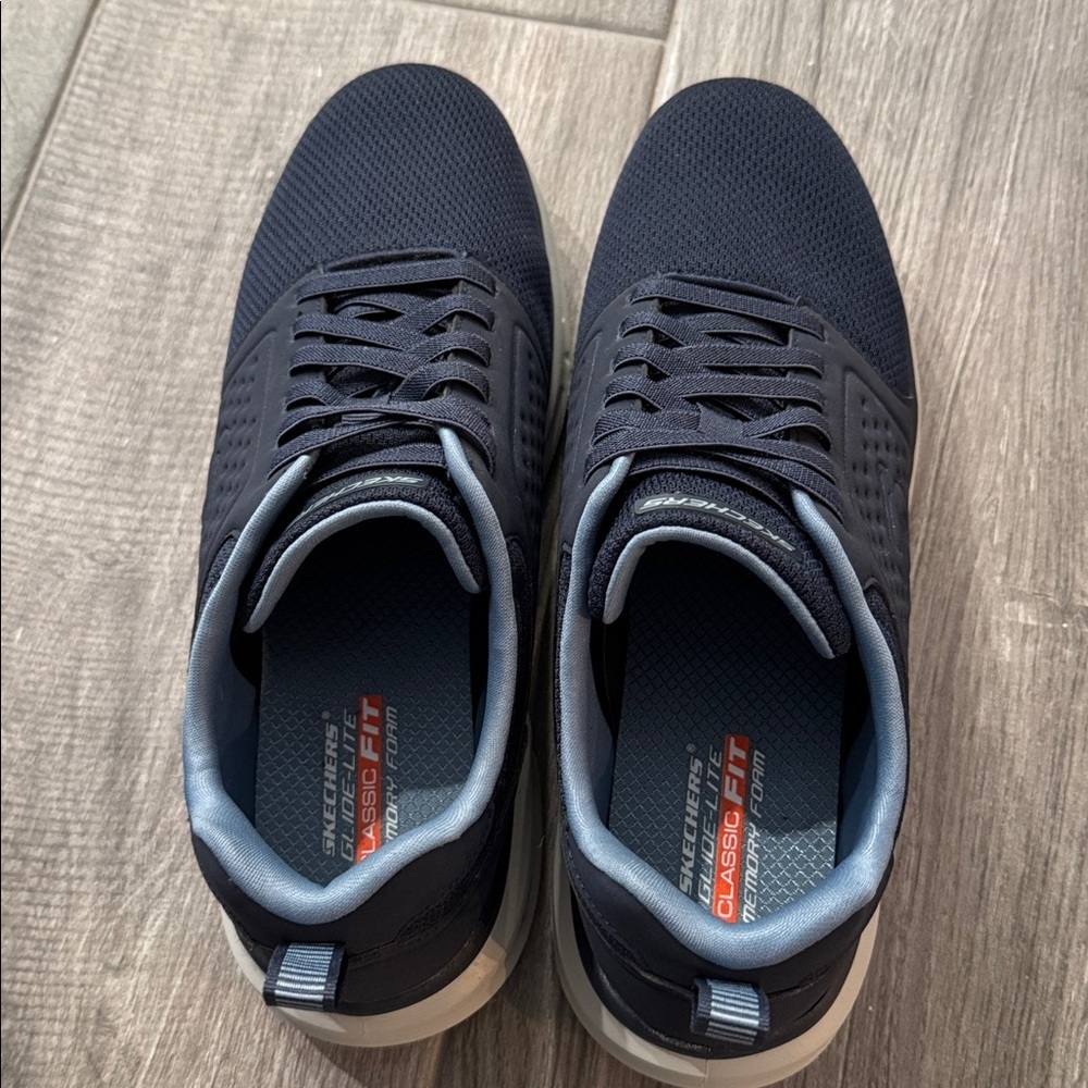 Skechers Glide-Lite Mens Classic Fit with Memory Foam Sneakers - Picture 5 of 9